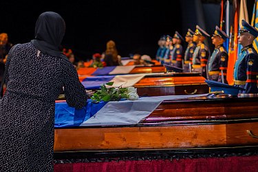 Оренбуржцы простились с летчиками, погибшими в авиакатастрофе под Иваново